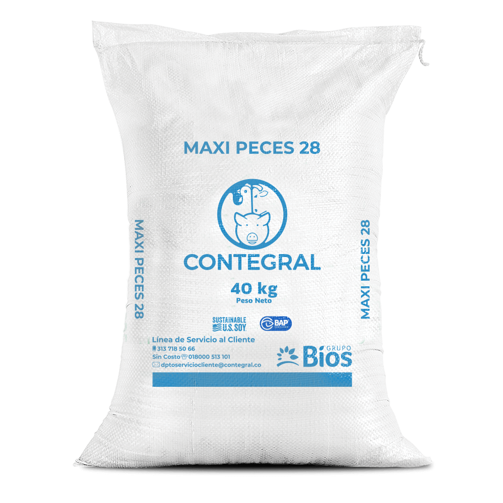Imagen de CONTEGRAL Maxi Peces 28% 4.7mm 40 Kg