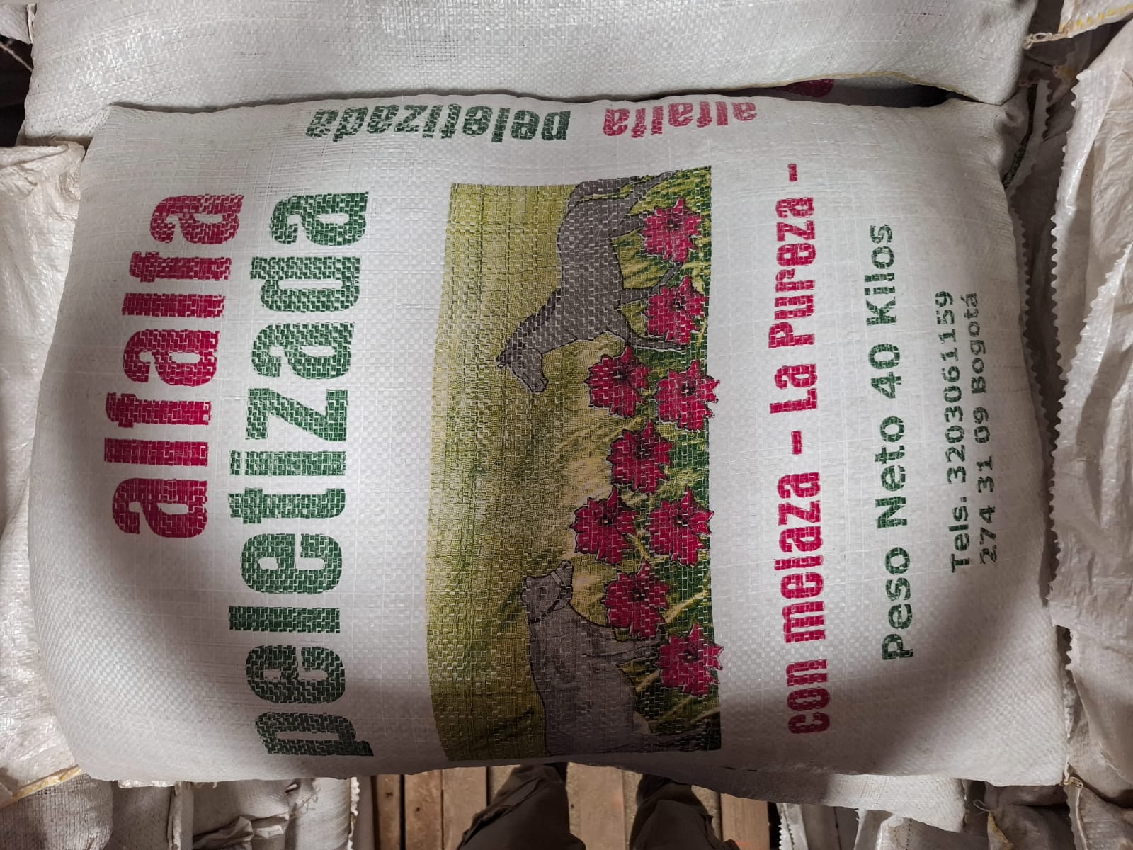 Imagen de ALFALFA PELETIZADA LA PUREZA X 40 Kg