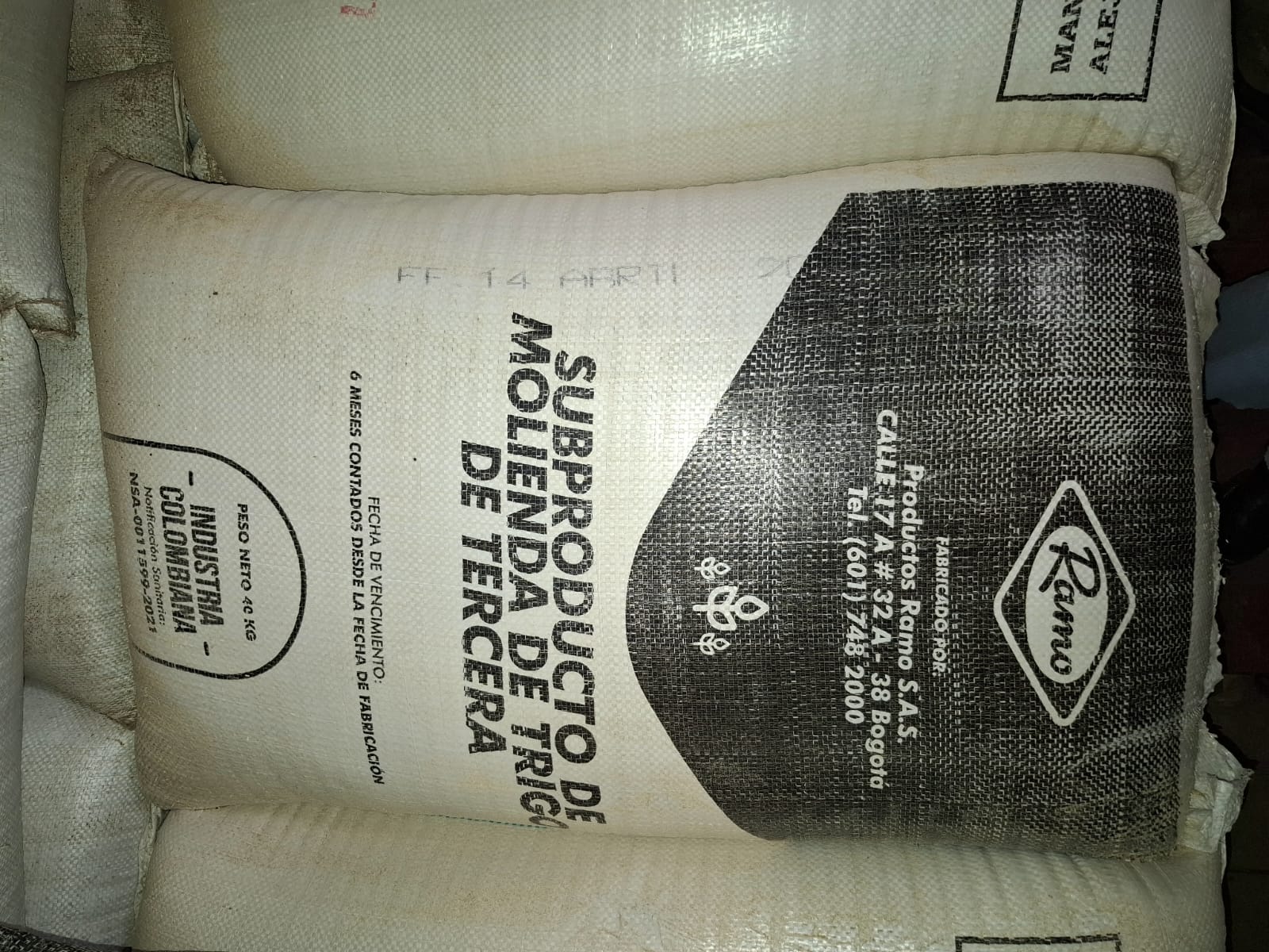 Imagen de MOLIENDA DE TRIGO DE TERCERA 50 Kg